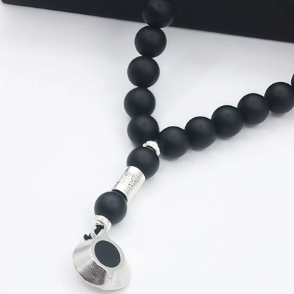 Tasbih Prayer Beads Hematite With Box Muslim Rosary Finger Counter Chapelet Tasbeeh Islamic Misbaha Handmade